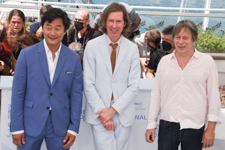 Stephen Park, Wes Anderson, Mathieu Amalric Stephen Park, Wes Anderson, Mathieu Amalric
